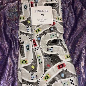 Cars Race Track Throw Blanket